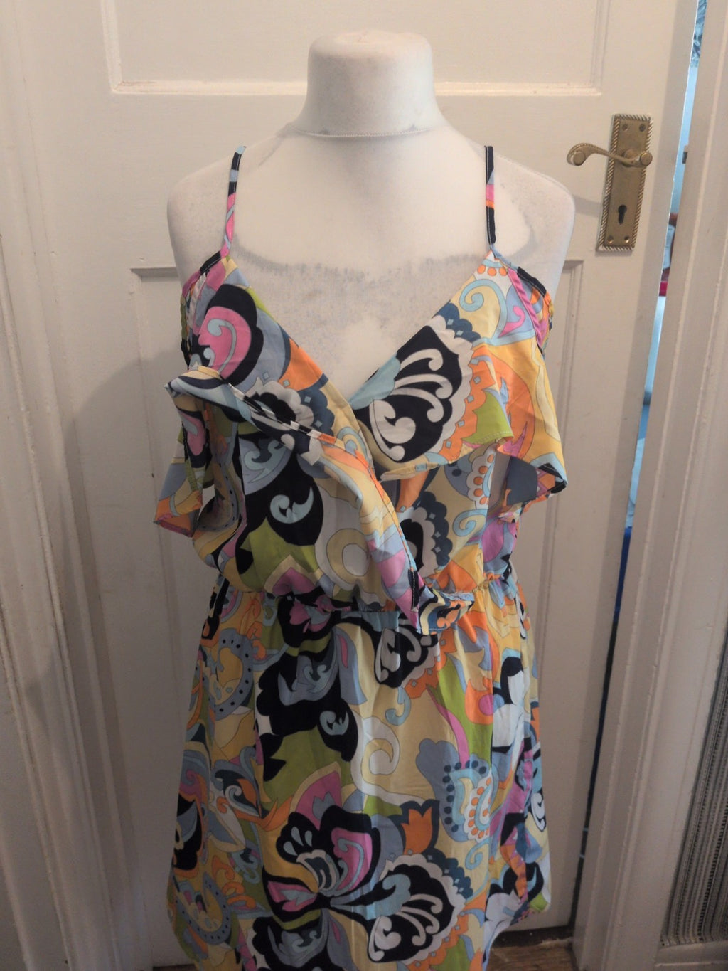 Ladies Pep&co Sun Dress Size 18 Multicoloured