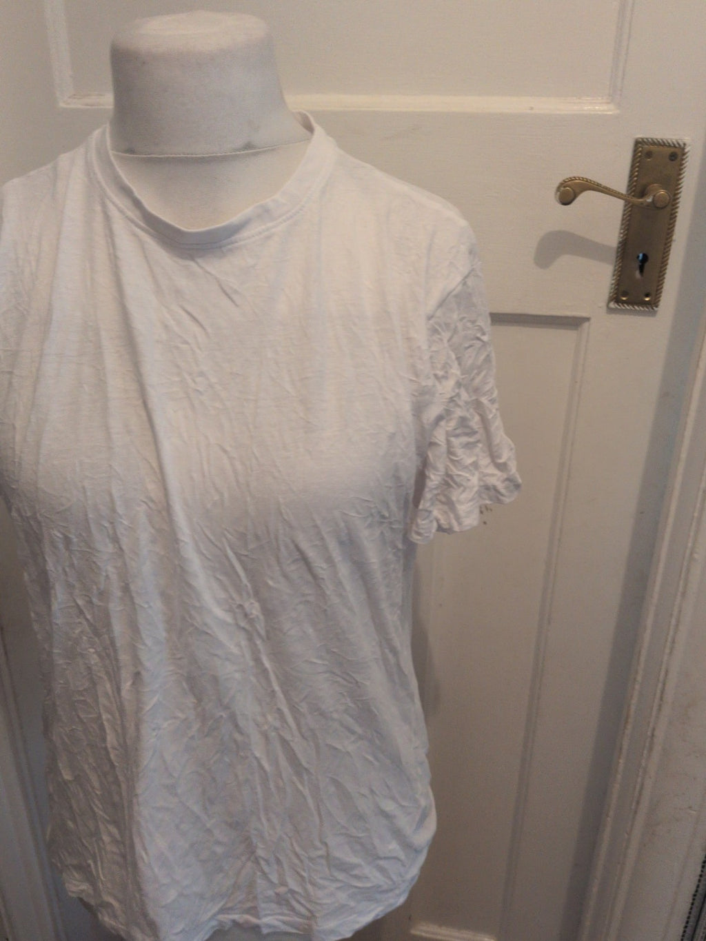 Primark Medium Regular Short Sleeve White T-shirt