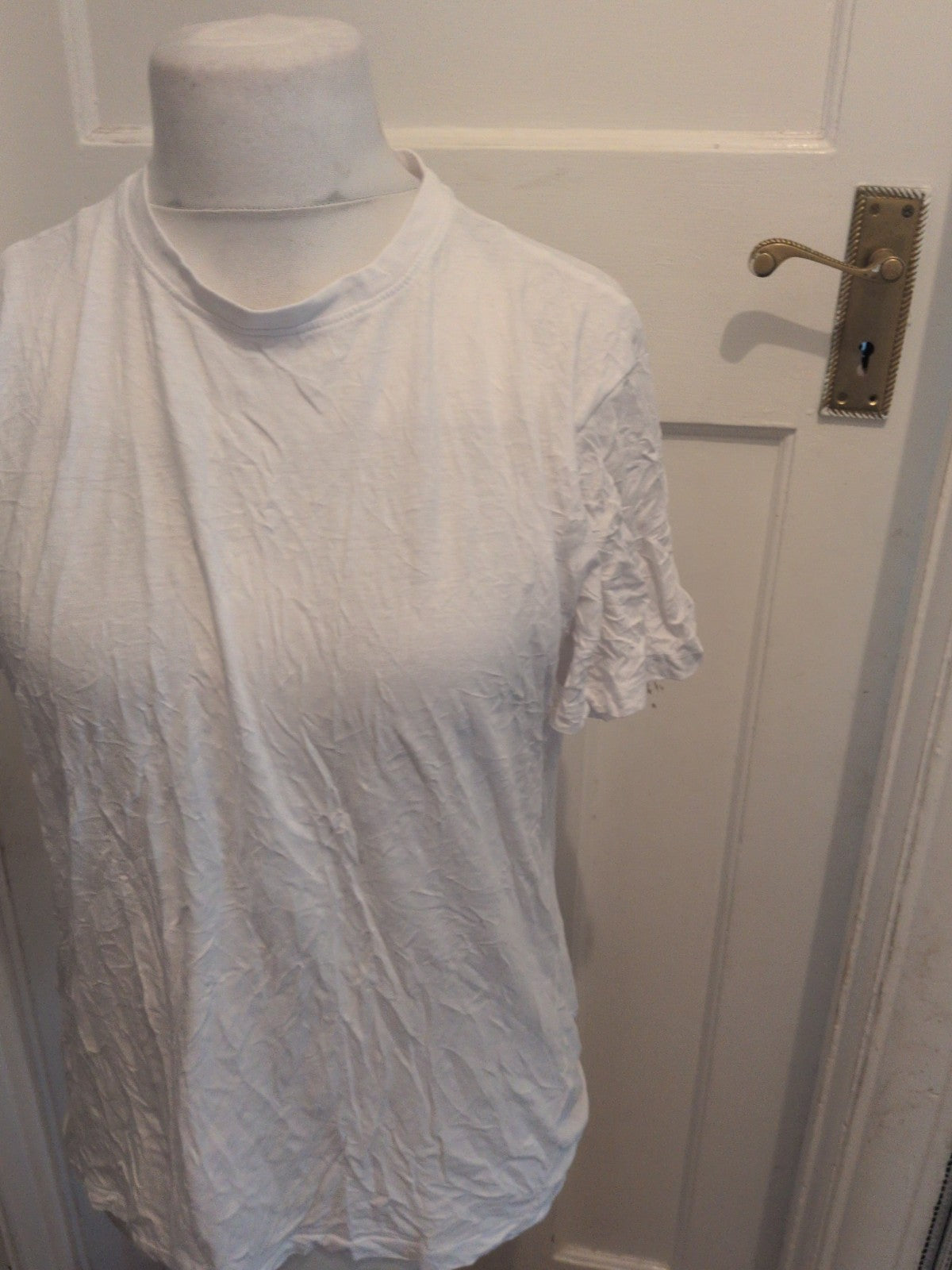 Primark Medium Regular Short Sleeve White T-shirt