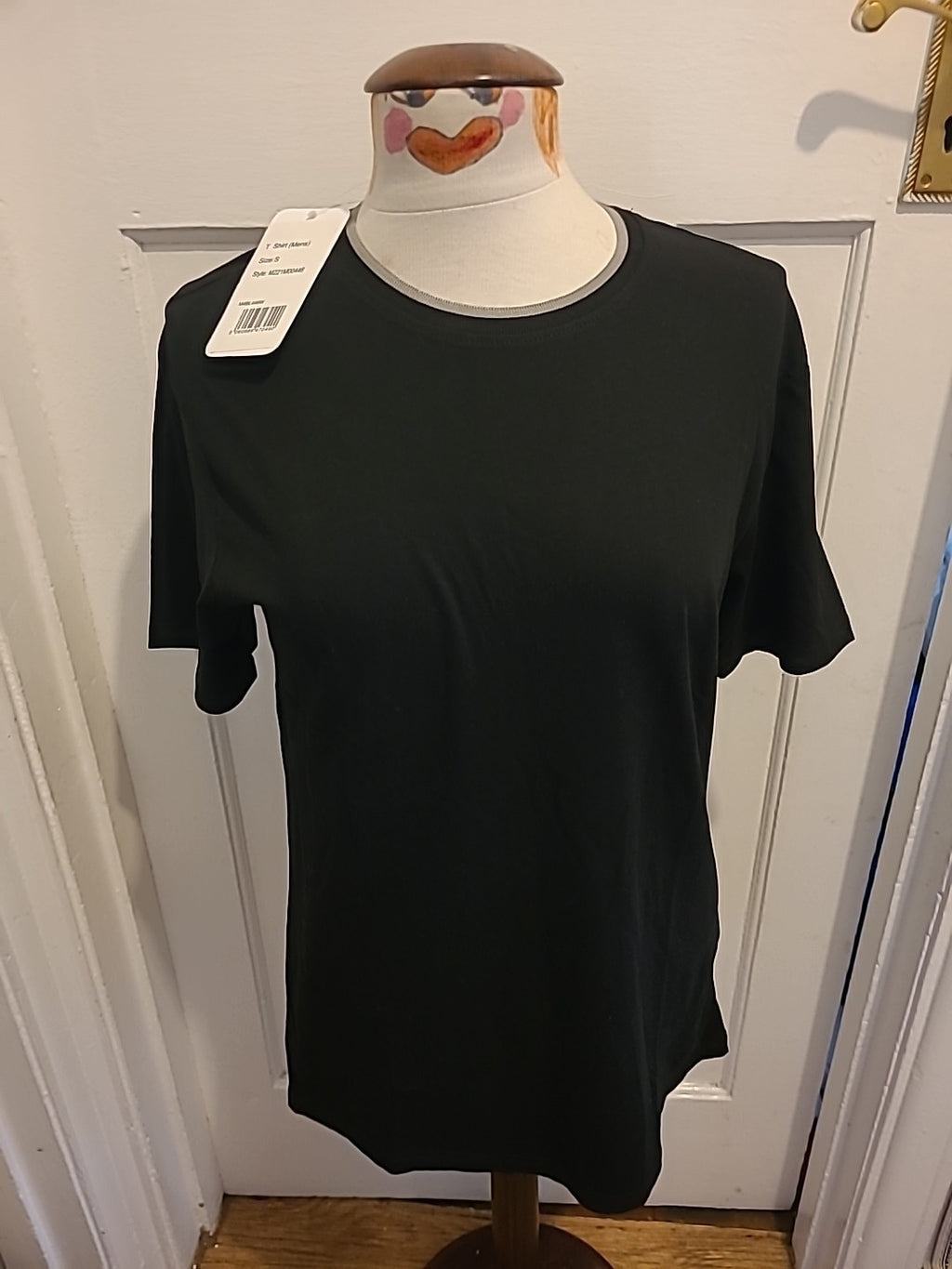 Brand New Mens Modis Medium Black Short Sleeved Tee