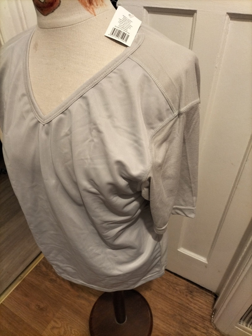 Brand New Mens Unique&Pure Size Large Grey Short Sleeved Tshirt