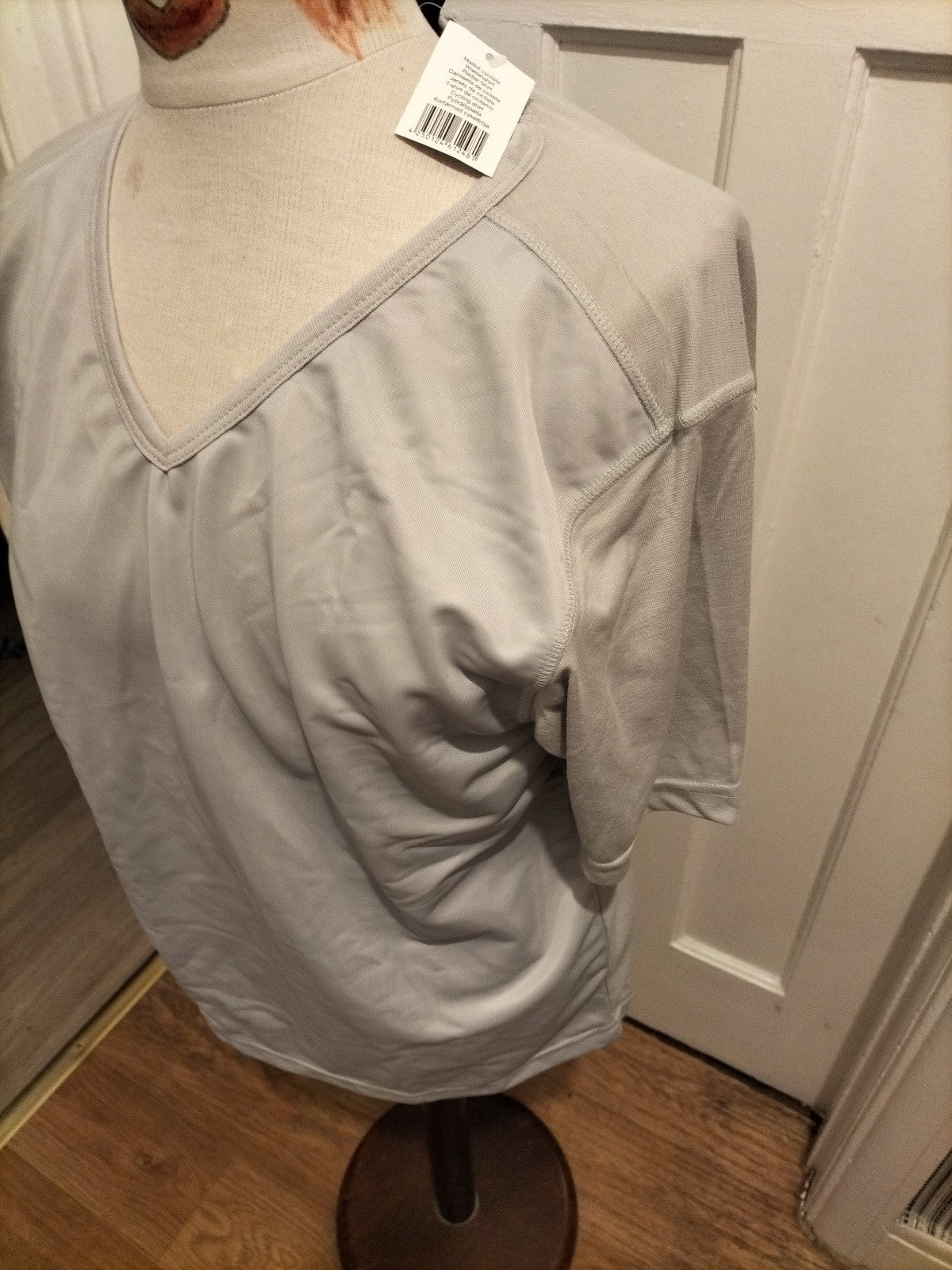 Brand New Mens Unique&Pure Size Large Grey Short Sleeved Tshirt