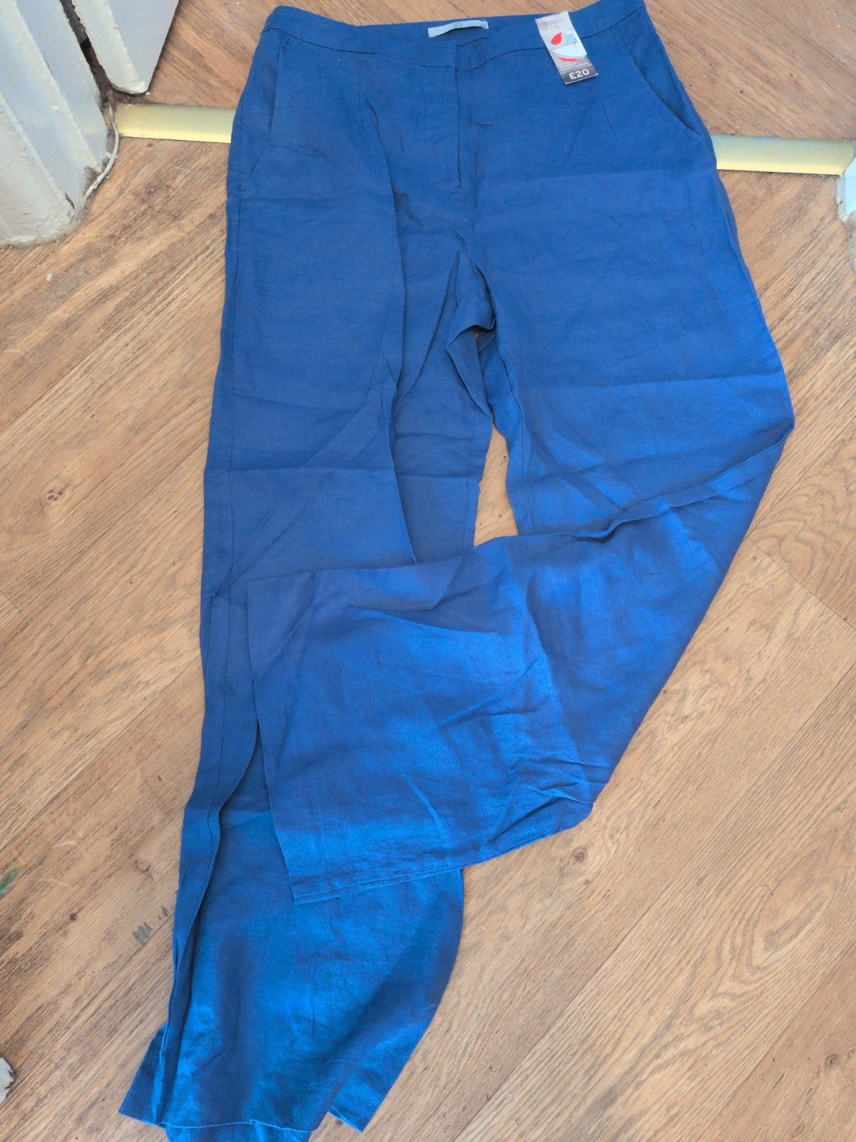 Brand New Tu 12r Blue Breathable Natural Trousers