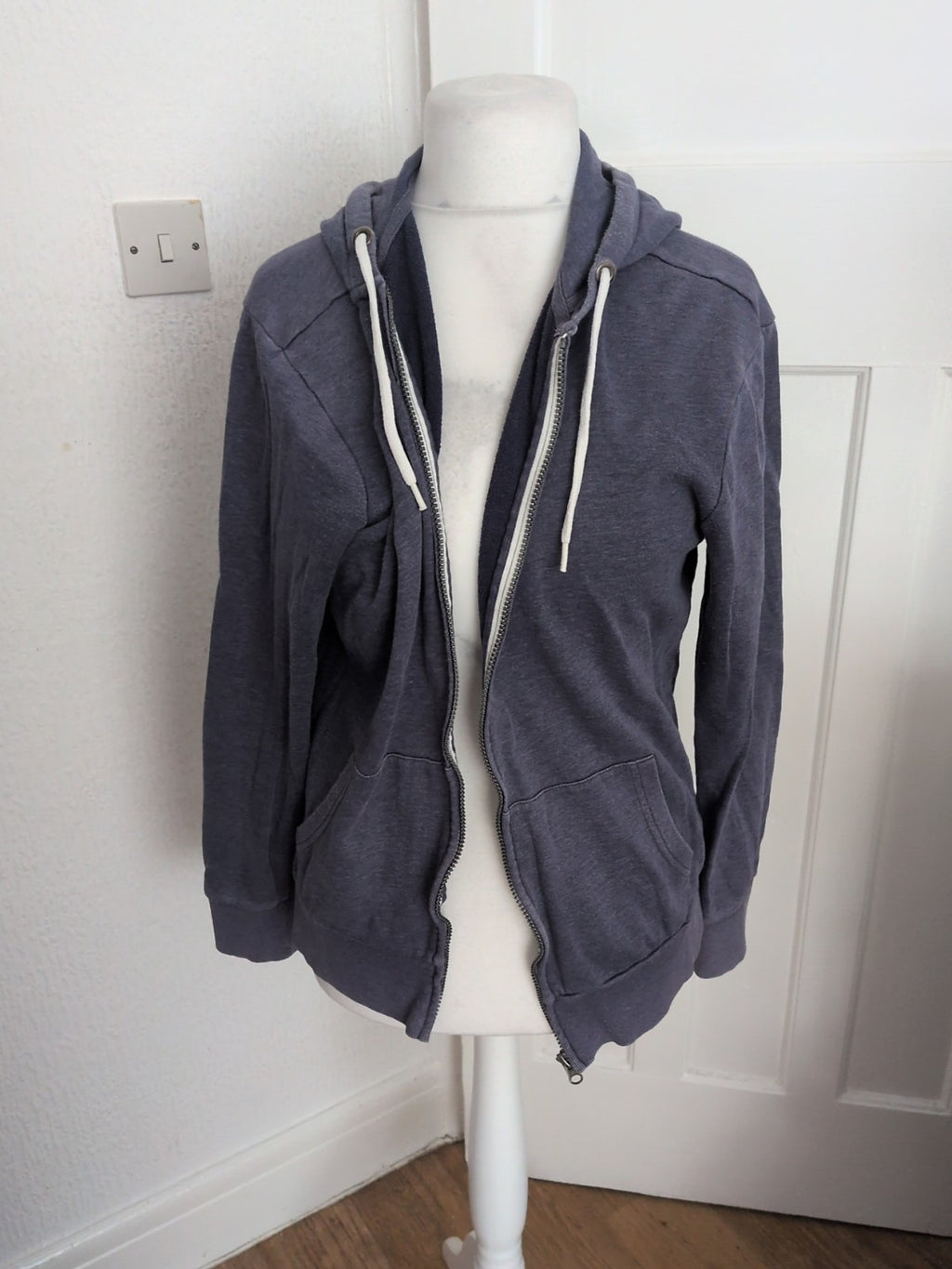 TU Medium Navy(Fading) Full Zip Hoodie
