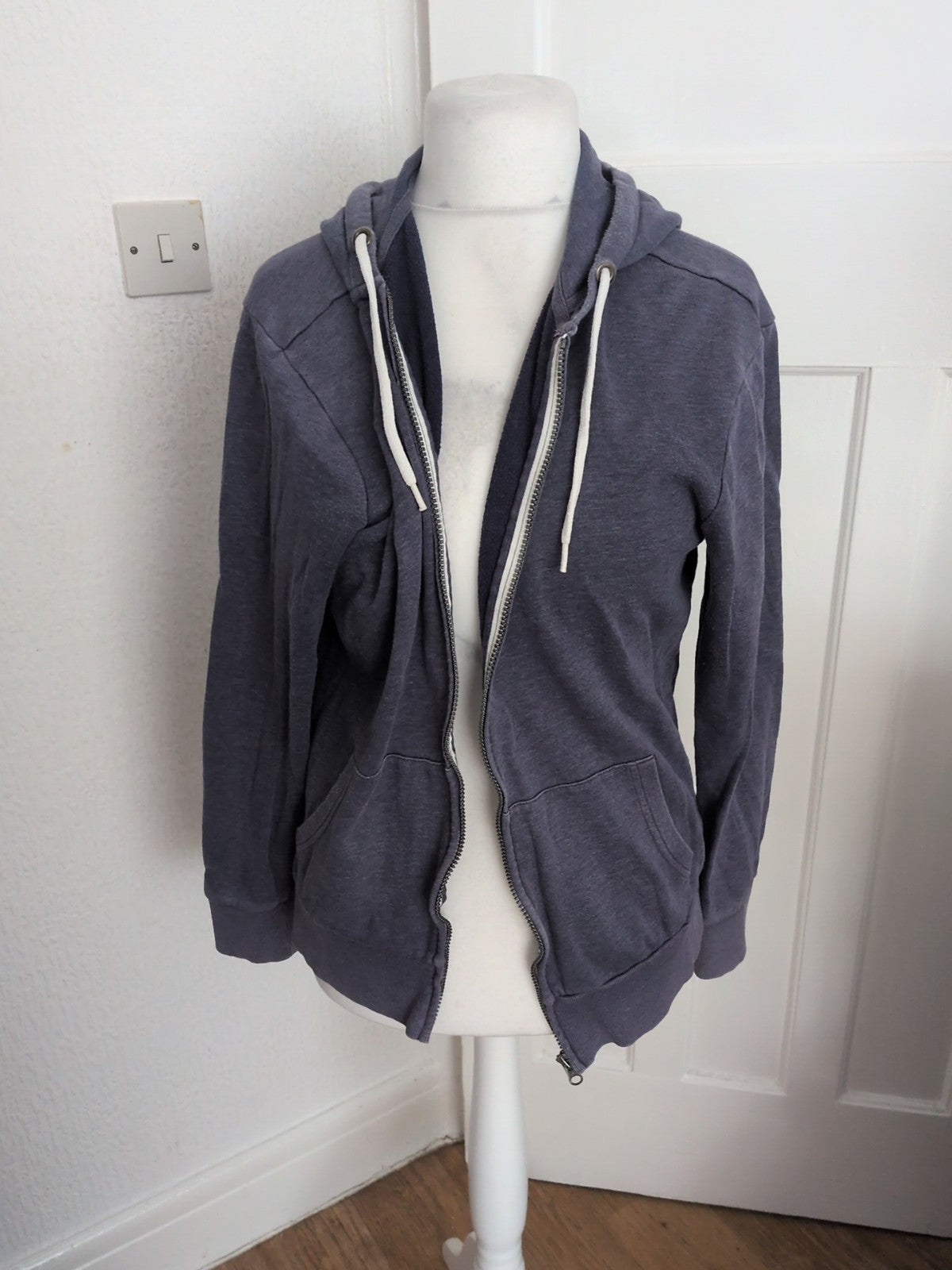 TU Medium Navy(Fading) Full Zip Hoodie