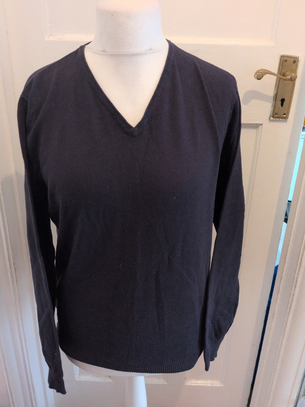 George M Navy Pullover Jumper