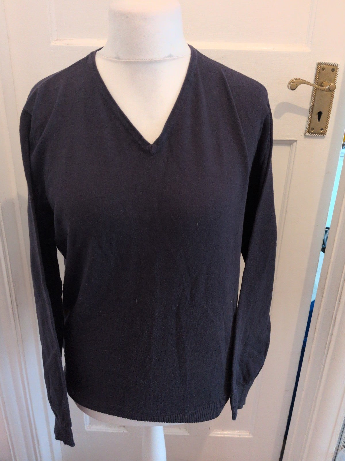 George M Navy Pullover Jumper