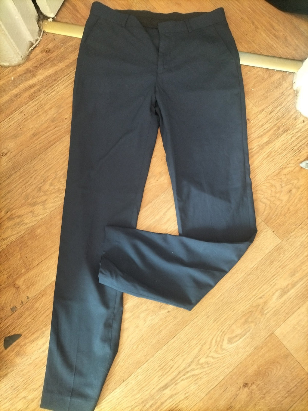 ASOS 30/32R Navy Smart Trousers