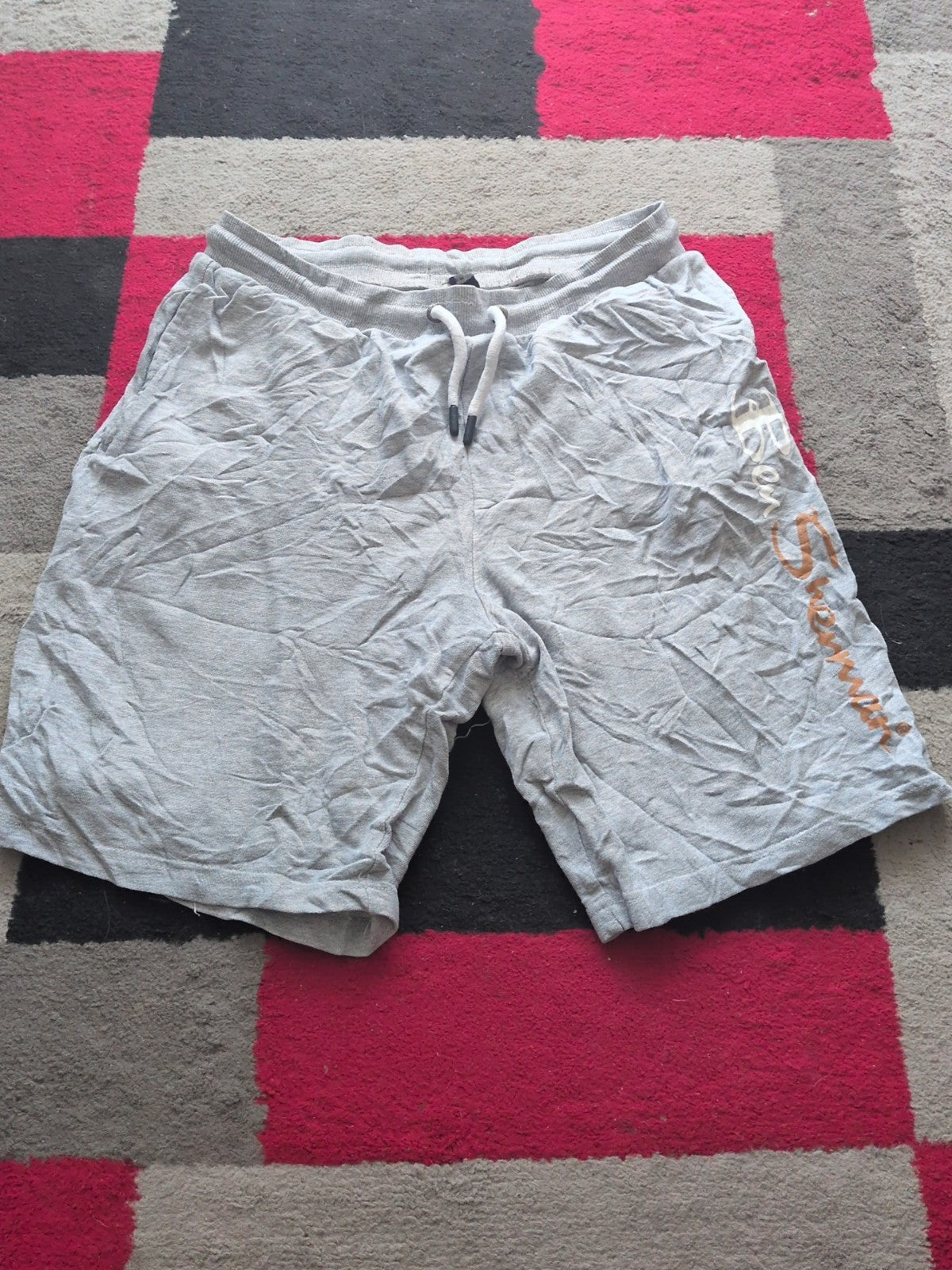 Ben Sherman Small Grey Elasticated Sweat Shorts