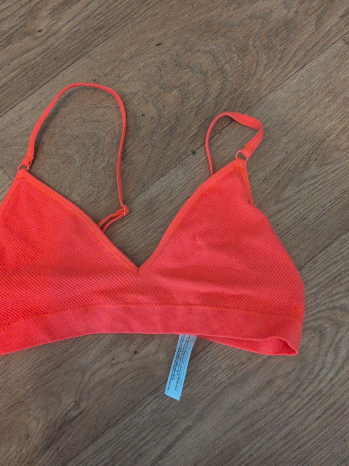 Primark 10-12 Bright Orange Bralette