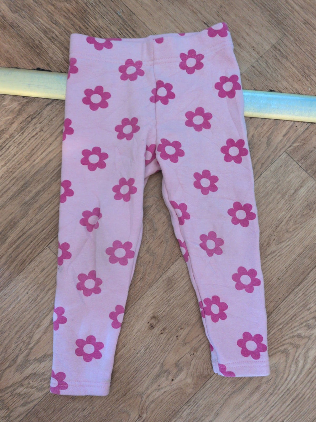 Primark 2-3 Years Pink Leggings Flowers