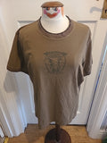 Mens Craighoppers Size Large Brown Short Sleeved Tshirt
