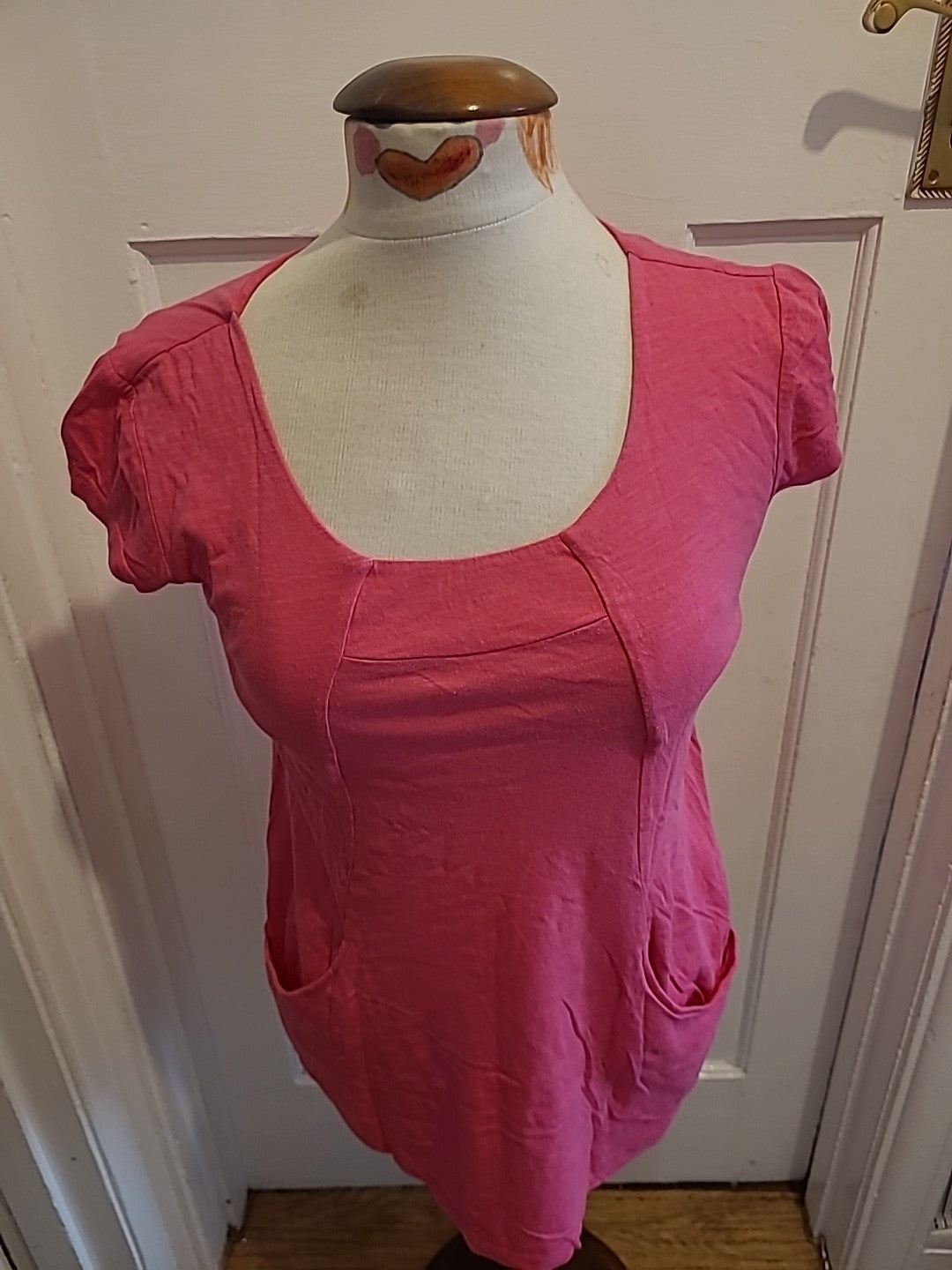 Ladies Lily&Me Size 8 Pink Short Sleeved Tshirt