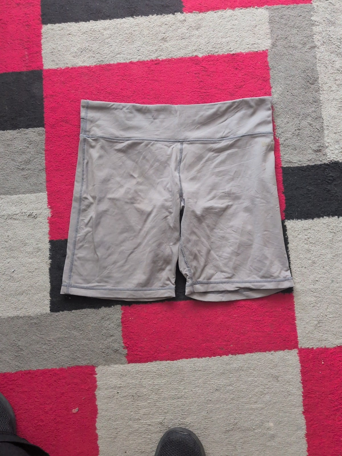 USA Pro 14 Fitness Grey Biker Shorts