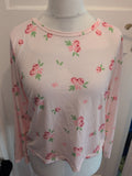 Small Pale Pink Floral Pyjama Set