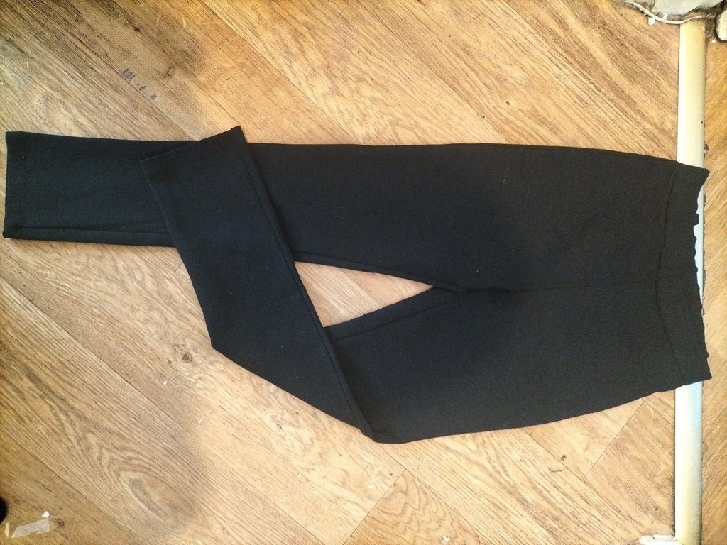 Girls Peacocks Age 11-12 Years Black Uniform Trousers