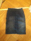 Ladies White Stuff Size 8 Super soft Denim Elasticated Skirt