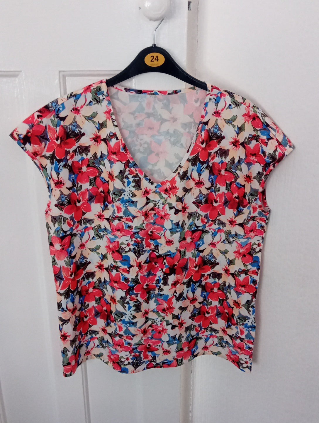 Ladies Emery Rose Blouse Size Med Multicoloured Floral