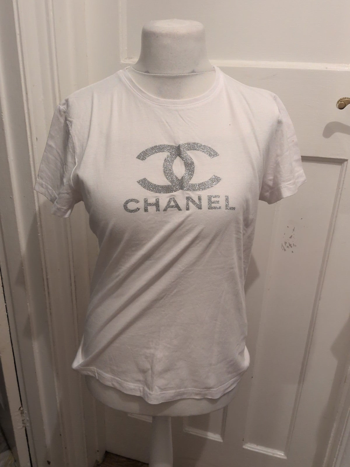Roly XL Silver Printed Short Sleeve Tshirt