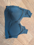 XL Grey Seamless Padded Bra