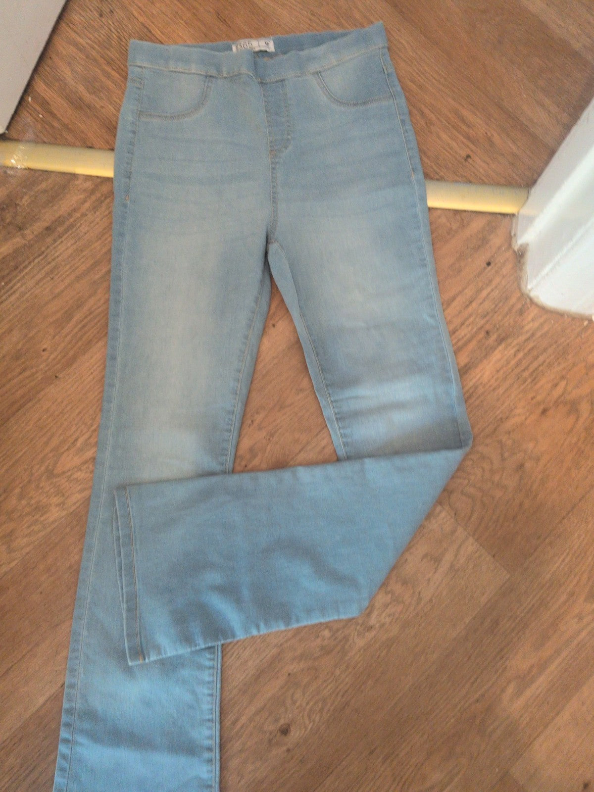 Peacocks 12 Light Blue Bootcut Leggings Kate