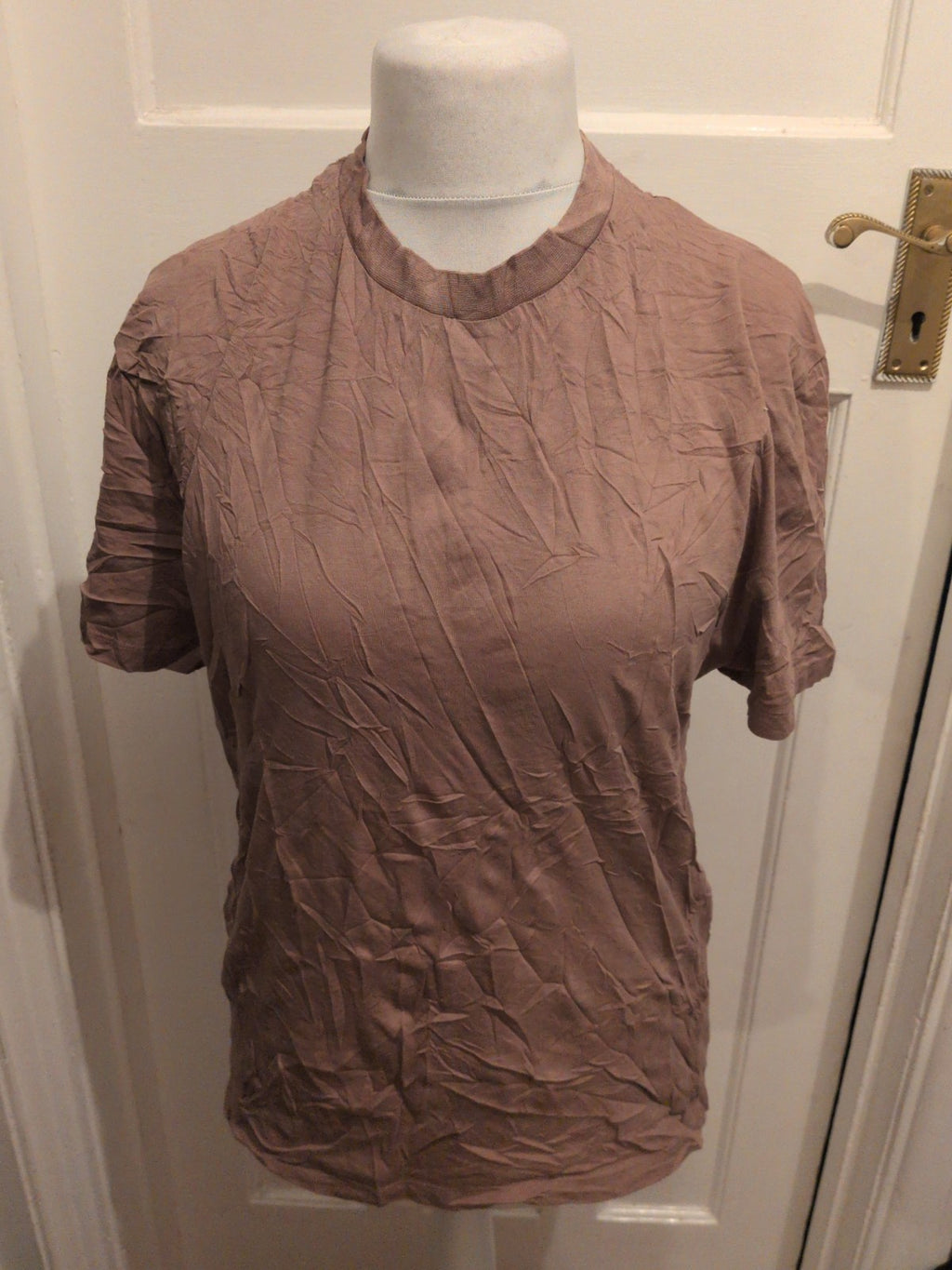 ASOS Medium Brown Short Sleeve T-shirt Ladies
