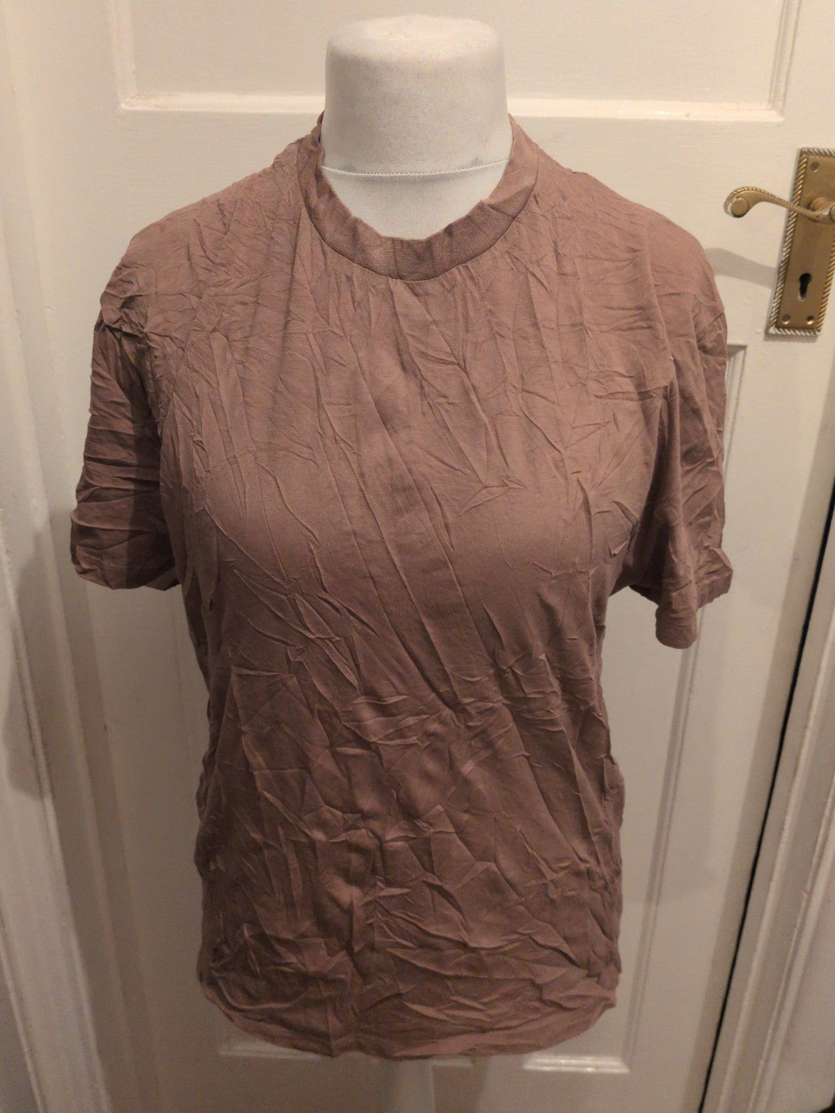 ASOS Medium Brown Short Sleeve T-shirt Ladies
