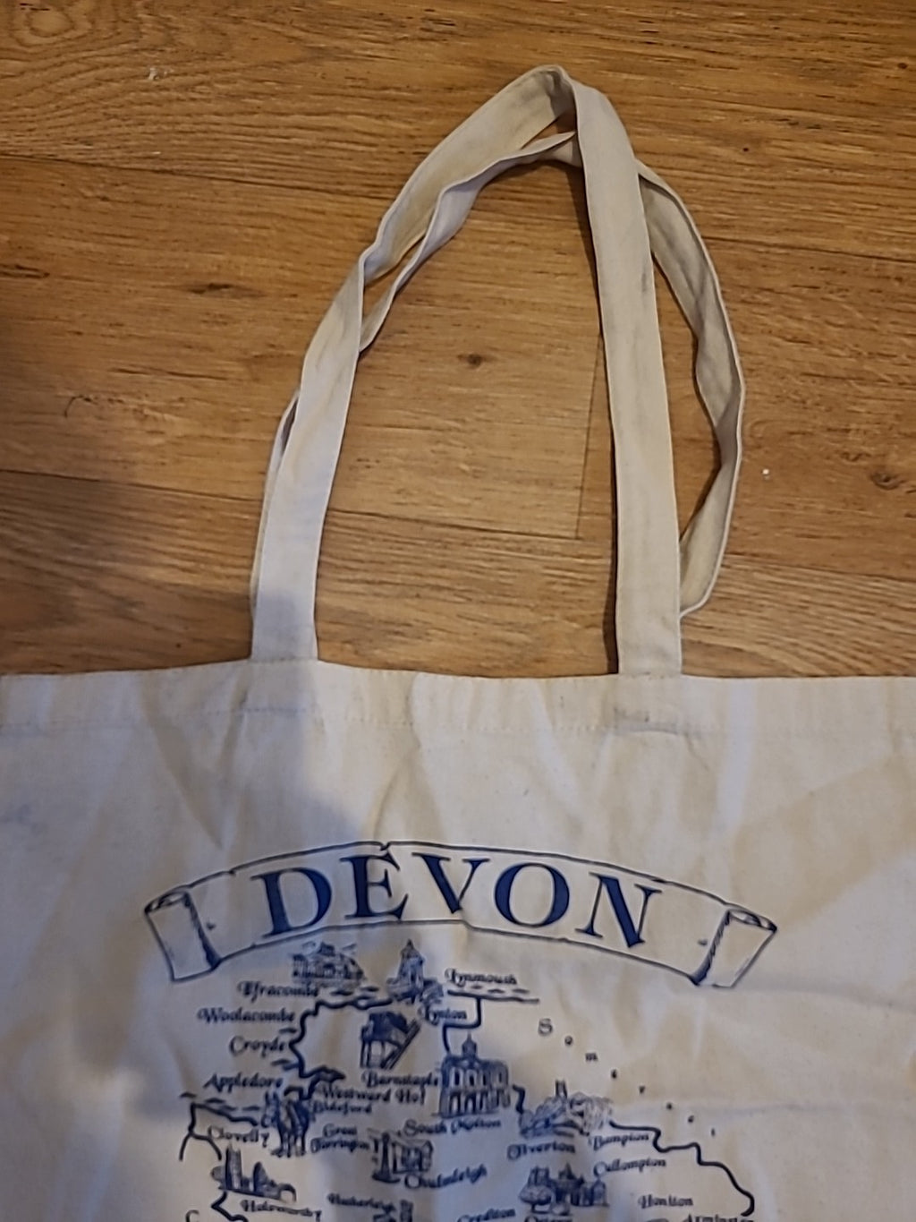 Devon Beige Tote Bag