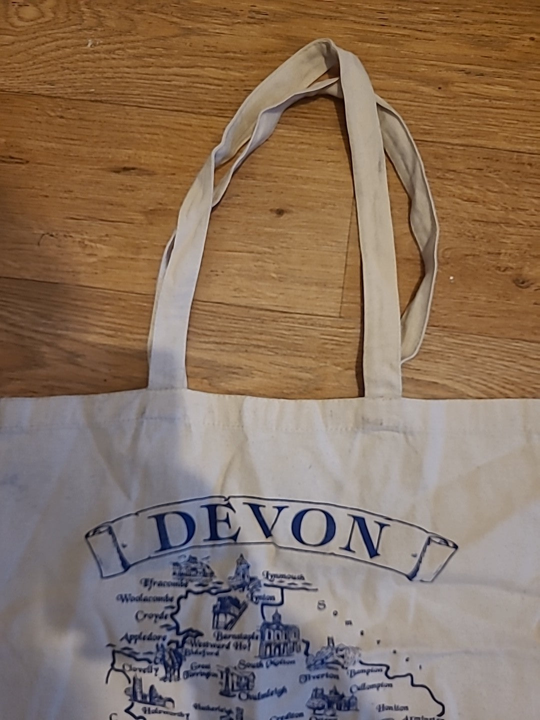 Devon Beige Tote Bag