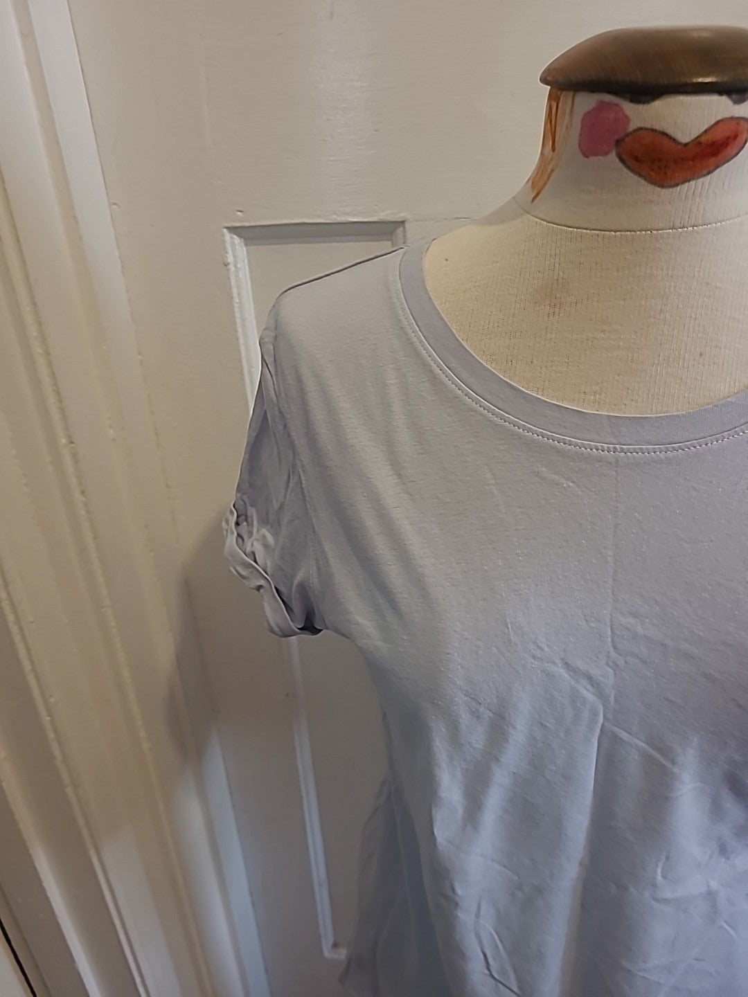 Mens Bravesoul Size Small Light Blue Short Sleeved Tshirt