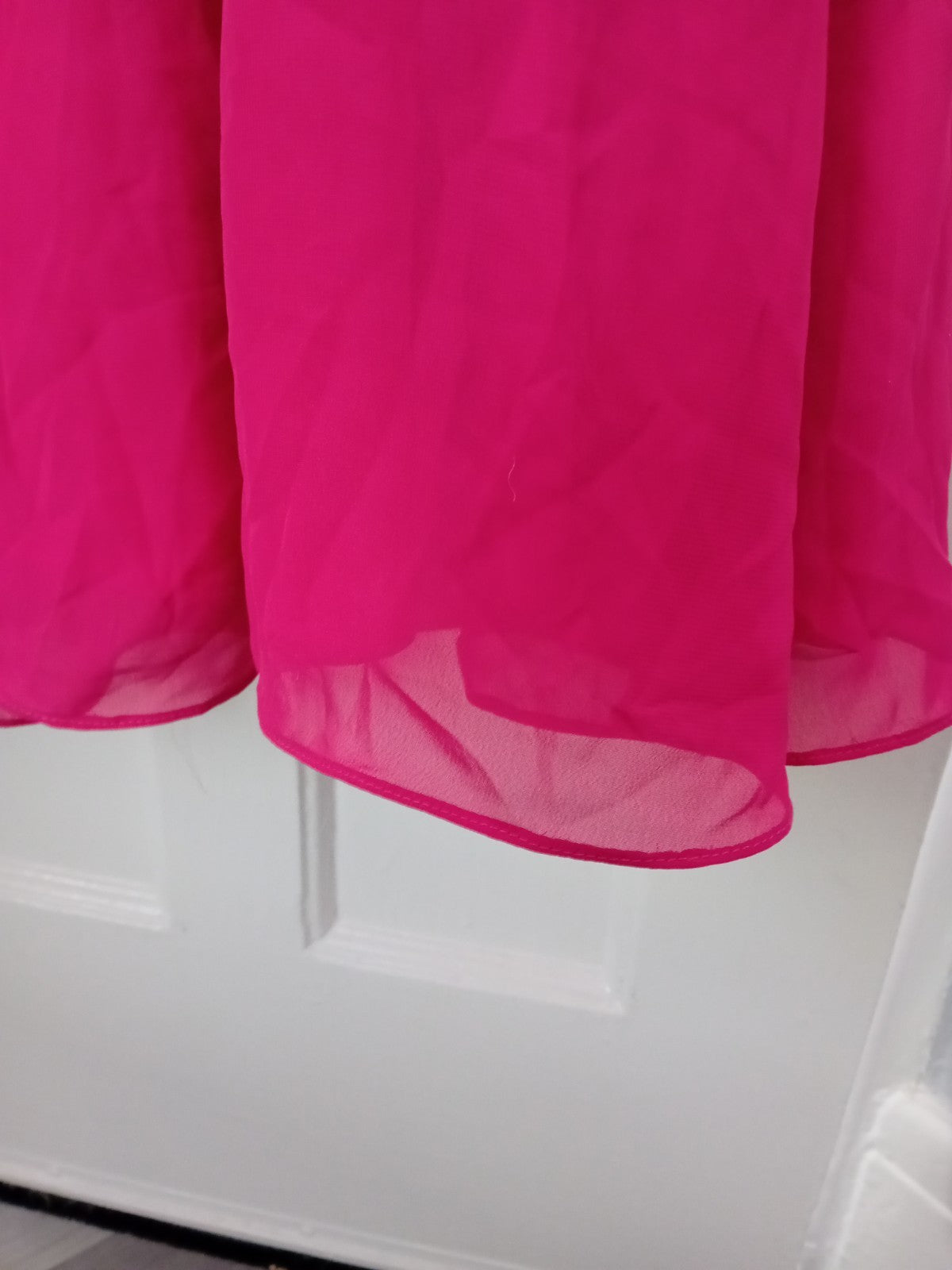 Ladies Era Boutique Cerise Pink Evening Dress Size Small Free Delivery