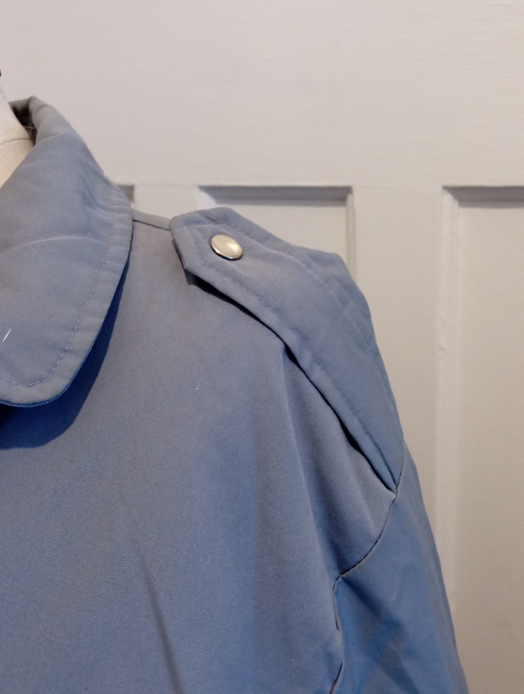 Mens Casual Wear Size Medium Grey Padded Lined Coat