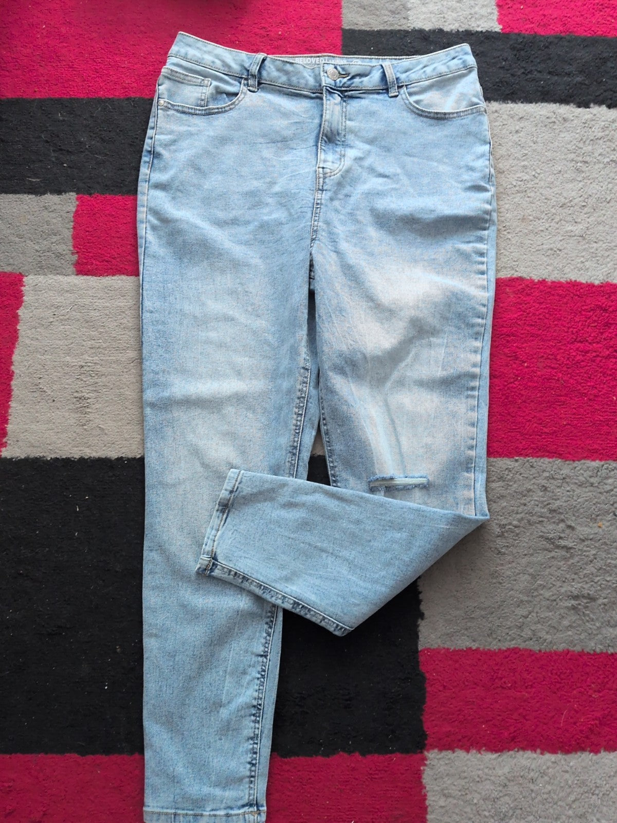 Beloved 14 Skinny High Waist Jeans Blue