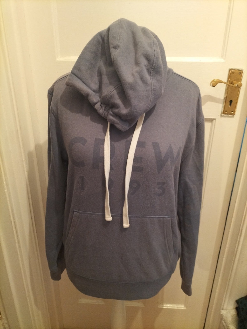 Crew Clothing Medium Navy Pullover Hoodie