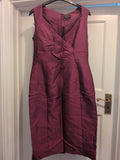 Alexon 10 Purple Sleeveless Dress