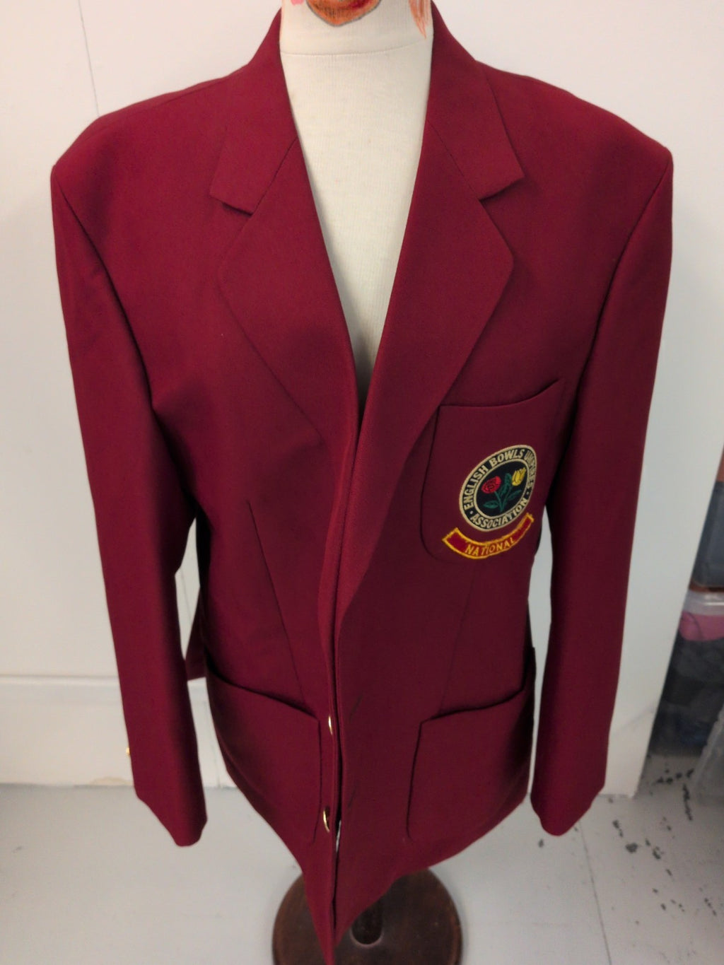 10 Red National Bowls Umpire Blazer