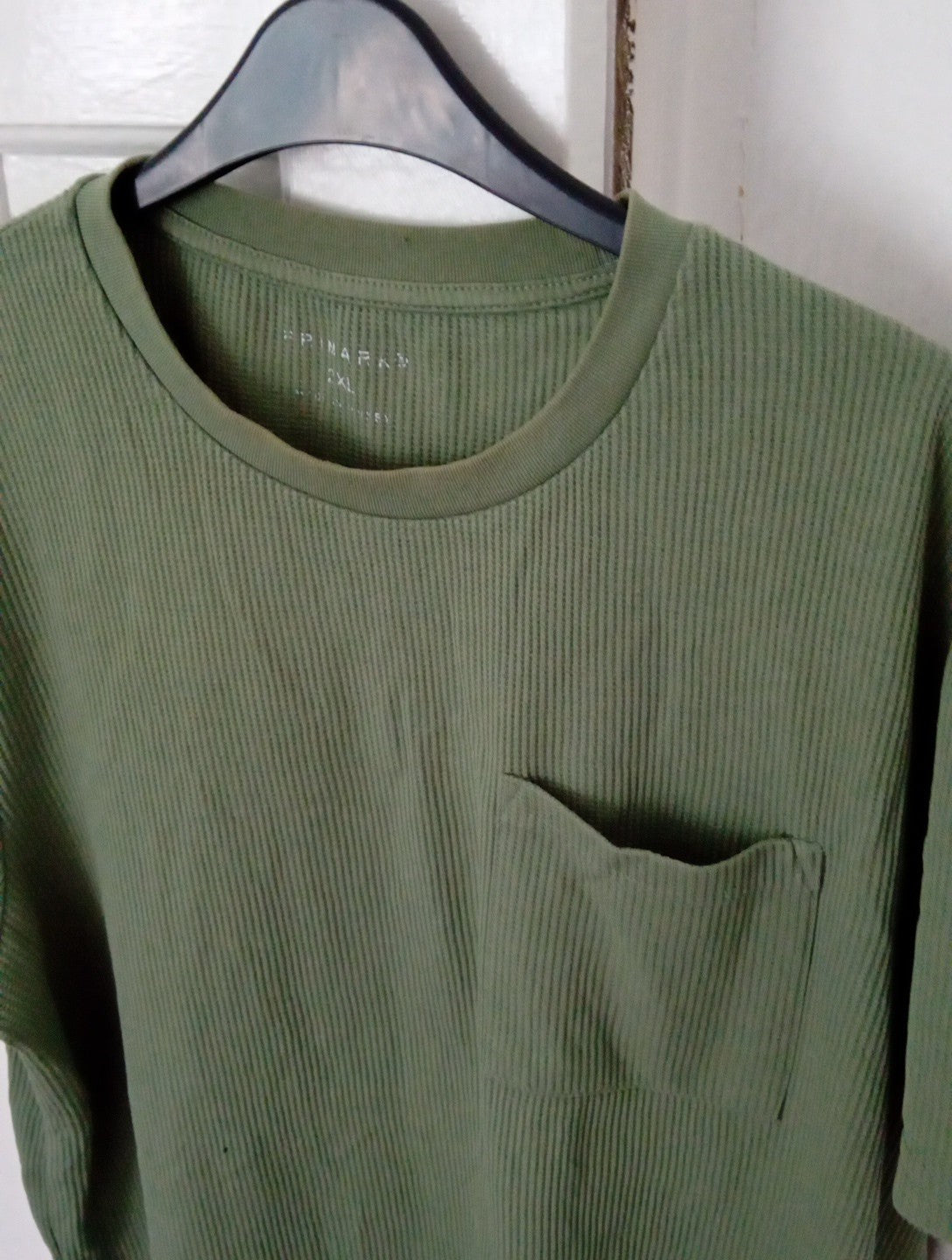 Mens 2XL T.Shirt Sage Green Primark
