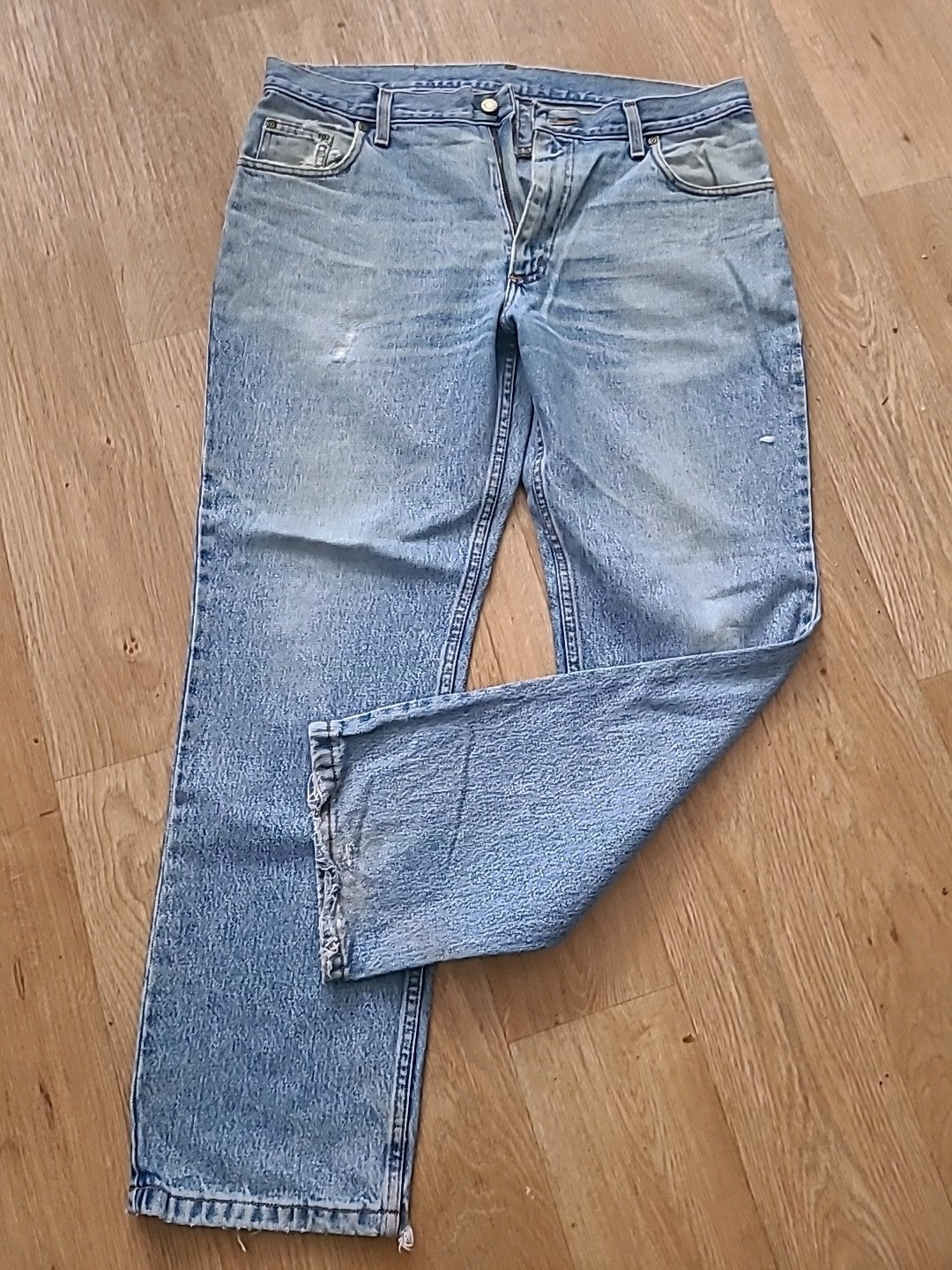 Mens Wrangler Size 36x30 Denim Regular Jeans