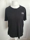 Mens The North Face Size XL Black Printed Short Sleeved Tshirt