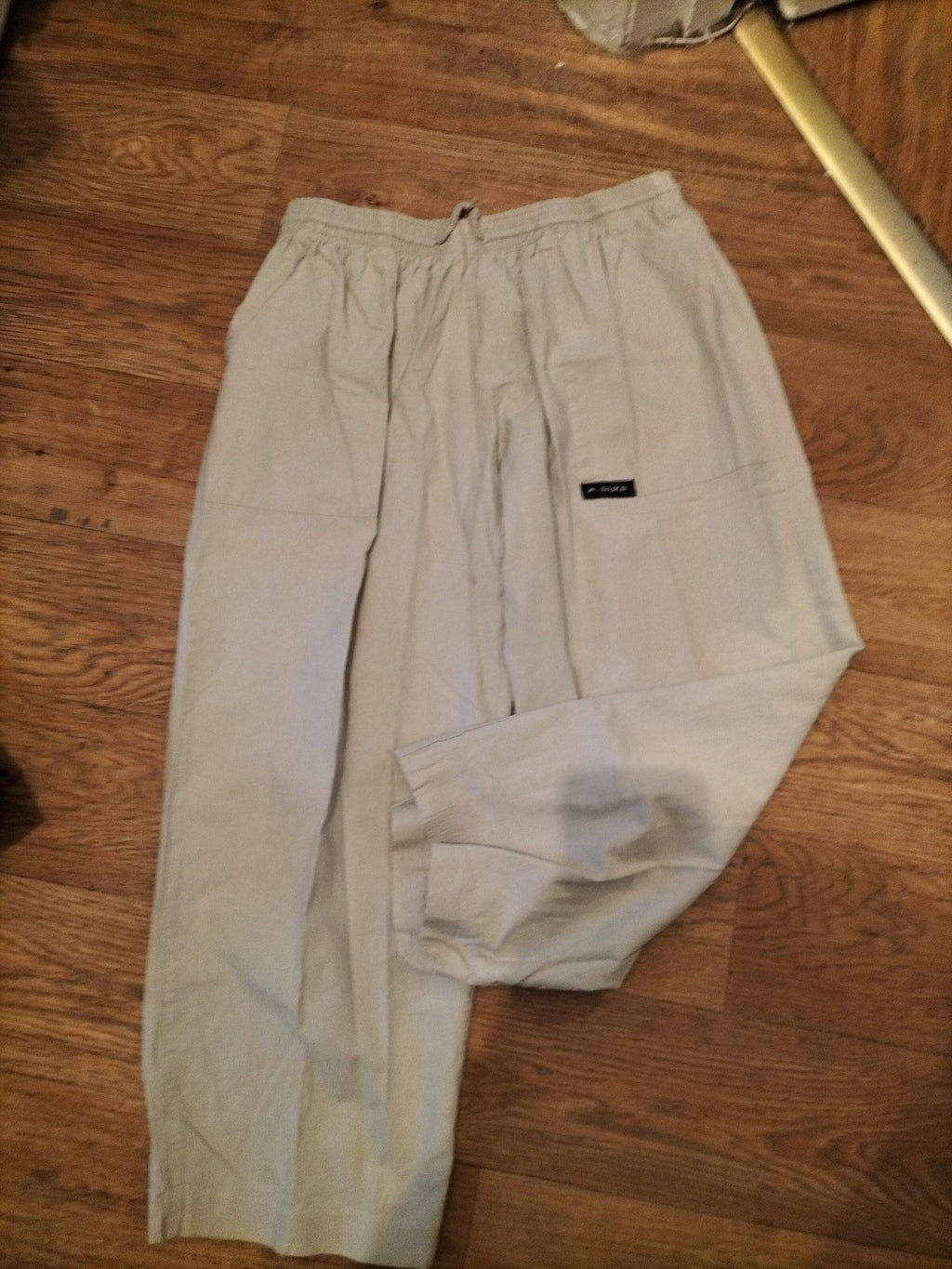 Mens Iruka Size SG Stone Elasticated Trousers
