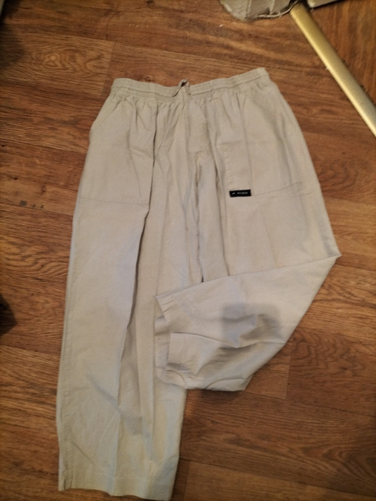 Mens Iruka Size SG Stone Elasticated Trousers