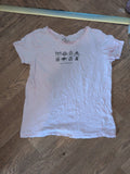 Primark XS 6-8 Pink Print Short Sleeve T-shirt