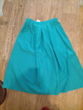 Ladies St Michael Size 14(Length 27") Bright Green Lined Skirt