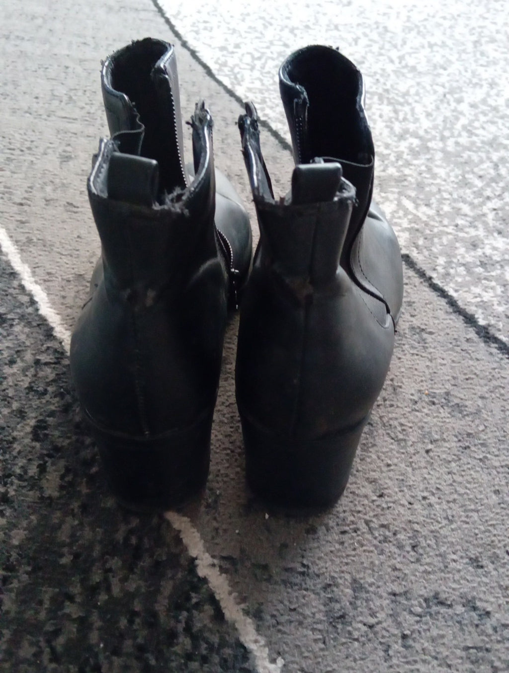 Ladies Black F&F Boots Size 6.5 Free Delivery