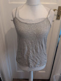 Primark 14-16 Grey Stretch Cami