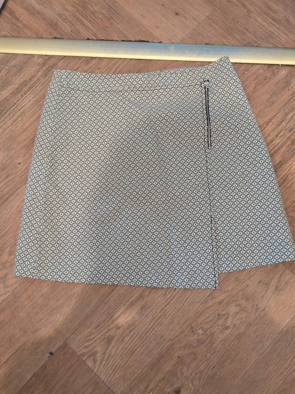 New Look 12 Black And White Short Skirt