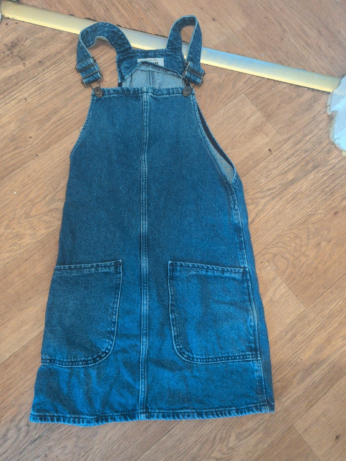 Ladies New Look Petite Size 4 Denim Sleeveless Dress
