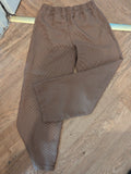 S/M Orange And Black Elasticated Trousers