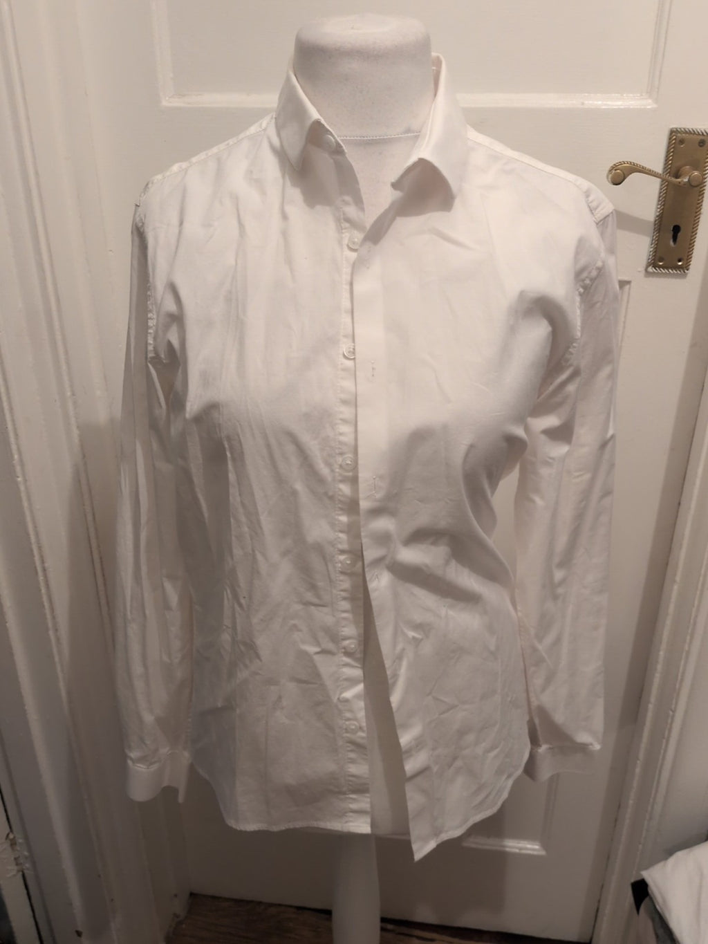 Asos M White Long Sleeve Shirt