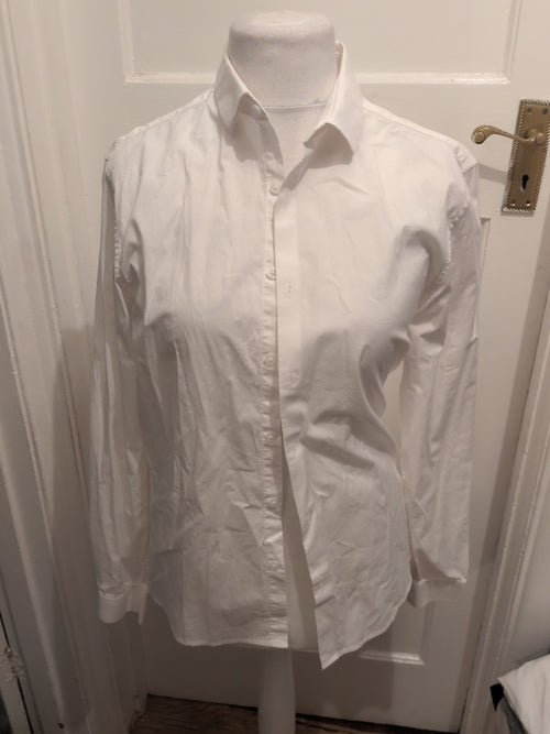 Asos M White Long Sleeve Shirt